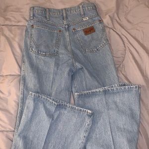 Retro Wrangler High-Waisted Flare Jeans